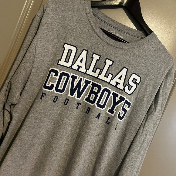 Dallas Cowboys Long Sleeve Shirt, Large - Picture 1 of 9